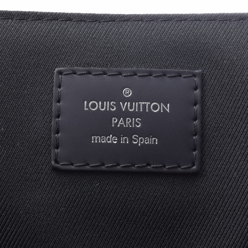 LOUIS VUITTON Louis Vuitton Damier Grafitt District GM Black/Grey N41030 Men's Damie Grafitt Canvas Messenger Bag A Rank Used Ginzo