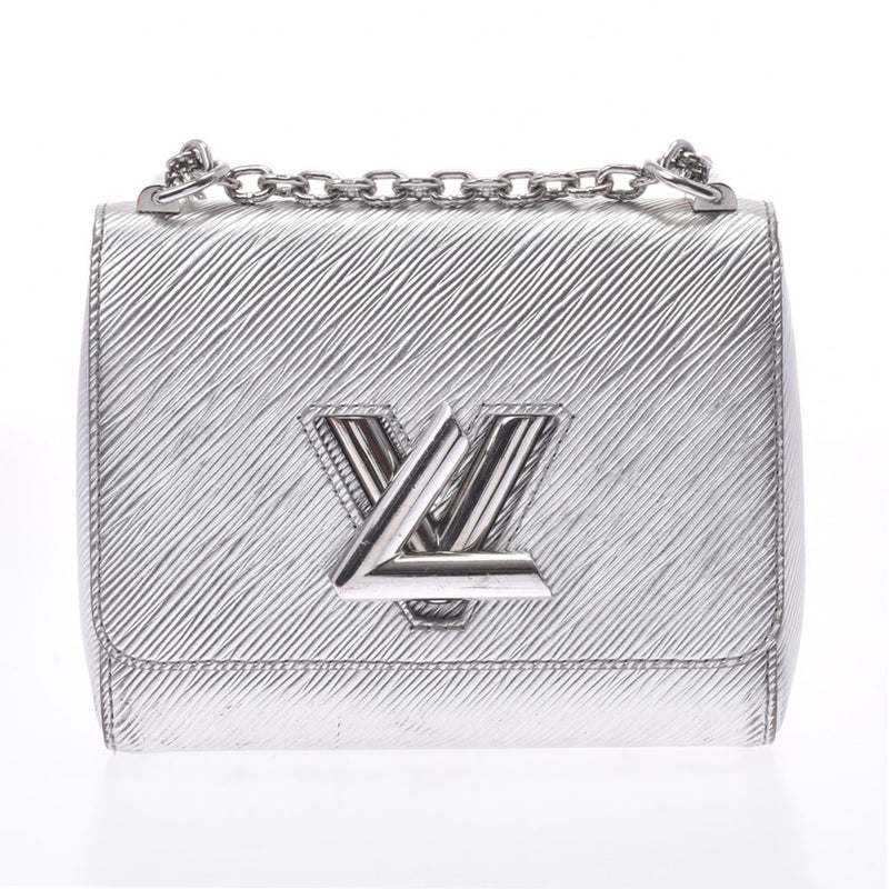 LOUIS VUITTON Louis Vuitton Epi Twist PM Chain Shoulder Bag Argent Silver Metal Fittings M50323 Ladies Epi Leather Shoulder Bag B Rank Used Ginzo