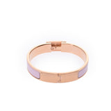 HERMES Hermes click Hanot Rose dragee pink gold metal fittings unisex bracelet A rank used silver storehouse