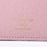 LOUIS VUITTON Louis Vuitton Monogram Portofeuille Victorine Compact Wallet Rose Ballerine M62360 Ladies Monogram Canvas Tri-fold Wallet B Rank Used Ginzo