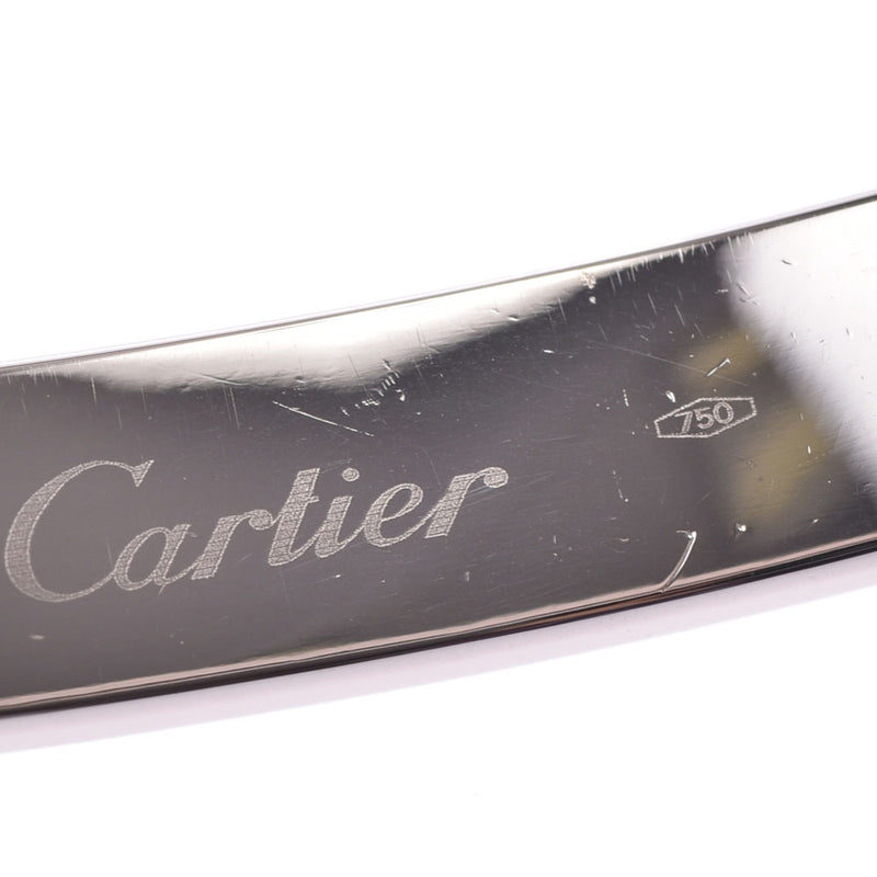 CARTIER カルティエ ラブブレスレット 旧型 #18 ユニセックス K18WG ブレスレット Aランク 中古 銀蔵