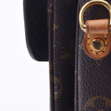 Louis Vuitton Monogram pochette meaty mm labyrinth 2WAY Bag Brown m44360 Womens Monogram canvas handbag B