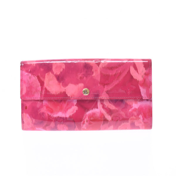 Louis Vuitton VERNIS cut flower Porter foie Sarah rose andian m90022 Ladies Wallet