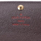 Louis Vuitton Damier tie Key Case Brown n62631 Unisex Damier canvas key case a