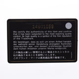 CHANEL Camellia Black Silver Hardware Ladies Lambskin Card Case Shindo Used Ginzo