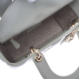 Christian Dior Cristiandiol Reddidiall, mint green gold, gold, gold, rédice, handbag, handbag, AB, used, used silver razor.