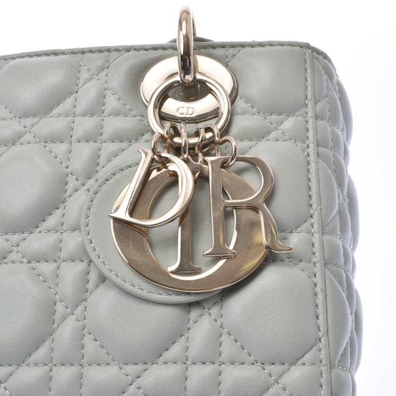 Christian Dior Cristiandiol Reddidiall, mint green gold, gold, gold, rédice, handbag, handbag, AB, used, used silver razor.