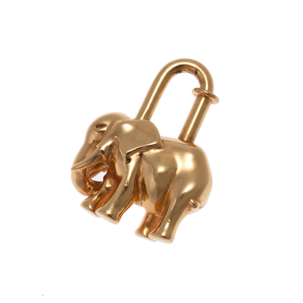 HERMES Hermes exoticism elephant 1988 attributive gold metal fittings ユニセックスカデナ AB rank used silver storehouse