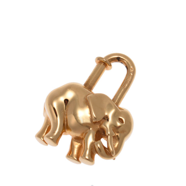 HERMES Hermes exoticism elephant 1988 attributive gold metal fittings ユニセックスカデナ AB rank used silver storehouse