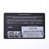DIOR HOMME Dior Homme背包黑色1MOBA062XVO男士小腿/尼龙背包背包背包Shindo二手Ginzo