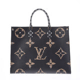 LOUIS VUITTON Louis Vuitton Monogram Jungle On The Go GM 2WAY Tote Bag M44674 Unisex Handbag New Ginzo