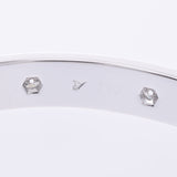 CARTIER Cartier Love Bracelet Full Diamond #16 Unisex K18WG/Diamond Bracelet A Rank Used Ginzo