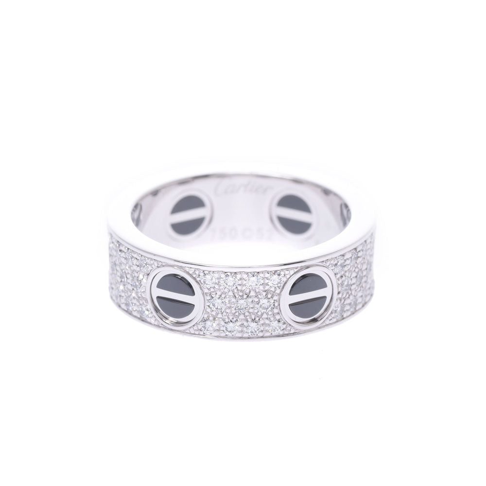 カルティエラブリング パヴェダイヤ #52 ユニセックス リング・指輪 12