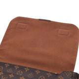 LOUIS VUITTON Louis Vuitton monogram messenger MM ボブールブラウン M97038 unisex monogram canvas leather shoulder bag AB rank used silver storehouse