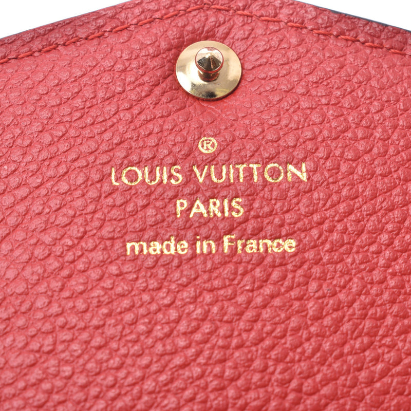 LOUIS VUITTON ルイヴィトンモノグラムアンプラントポシェットクレ coin purse three M60634 unisex leather coin case AB rank used silver storehouse