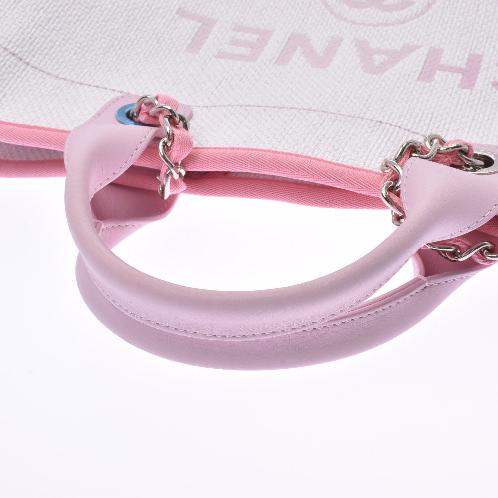 シャネルドーヴィル GM チェーントートバッグ ピンク レディース シャネルドーヴィル GM チェーントートバッグ ピンク レディース