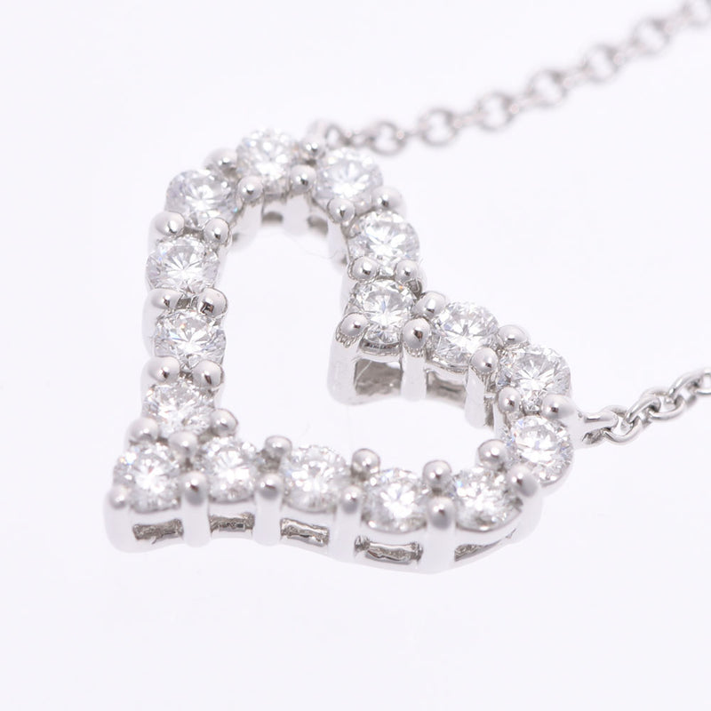 TIFFANY&Co.蒂芙尼感伤心钻石项链迷你女士Pt950白金项链A等级二手银藏