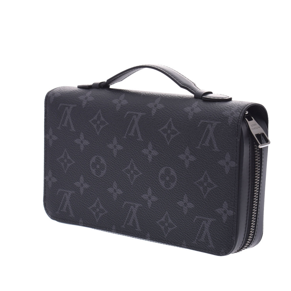 ルイヴィトンエクリプス ジッピー XL 14145 黒/グレー ユニセックス 長財布 M61698 LOUIS VUITTON – 銀蔵オンライン