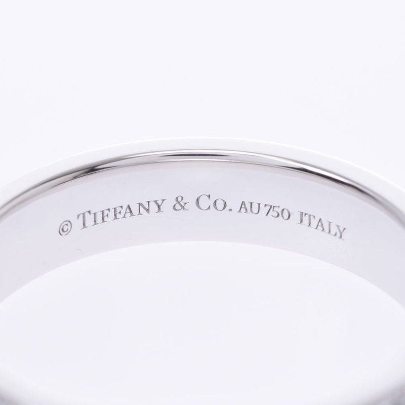TIFFANY&Co. Tiffany Two Narrow Ring No. 15 Unisex Diamond/K18WG Ring/Ring A Rank Used Ginzo