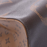 LOUIS VUITTON Louis Vuitton Giant Monogram On The Go GM Reverse Brown M44576 Unisex 2WAY Bag Unused Ginzo