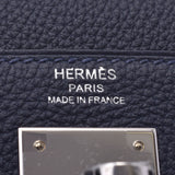 HERMES エルメス ケリー 28 内縫い 2WAYバッグ ブルーニュイ シルバー金具 D刻印(2019年頃) レディース トゴ ハンドバッグ 新品 銀蔵