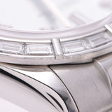 ROLEX ロレックス デイデイト 10Pダイヤ ベゼルダイヤ 118366A メンズ PT950 腕時計 自動巻き アイスブルー文字盤 Aランク 中古 銀蔵