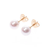 TIFFANY&Co. Tiffany pearl pierced earrings Lady's K18YG/ pearl pierced earrings A rank used silver storehouse
