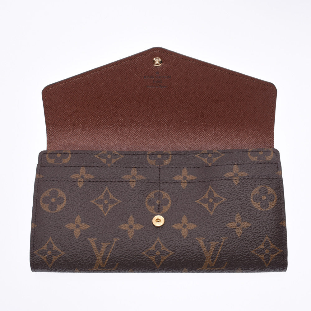 ルイヴィトンポルトフォイユ サラ 14145 ブラウン ユニセックス 長財布 M60531 LOUIS VUITTON – 銀蔵オンライン