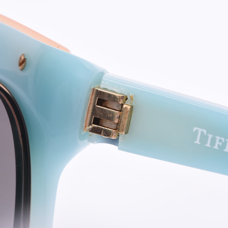 TIFFANY&Co. Tiffany Black / Tiffany Blue TF4146女士太阳镜A Rank使用银罐