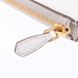 PRADA Prada L time fastener Bianco (White) 1ML035 women's leather long wallet unused silver jewelry