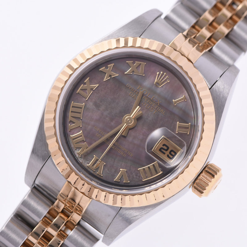 ROLEX Rolex Datejust 79173NR Ladies YG/SS Watch Automatic winding Shell Dial A Rank Used Ginzo