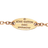 LOUIS VUITTON Louis Vuitton Essential V Necklace M61083 Ladies GP Necklace A Rank Used Ginzo