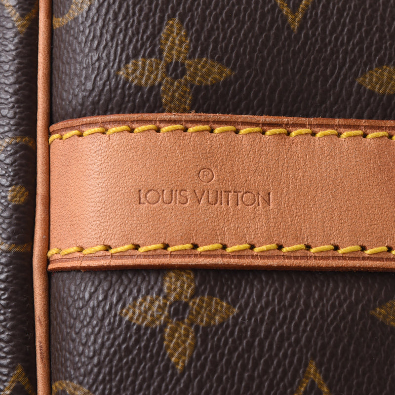 55 LOUIS VUITTON Louis Vuitton monogram key Poll band re-yell brown M41414 unisex Boston bag B ranks used silver storehouse