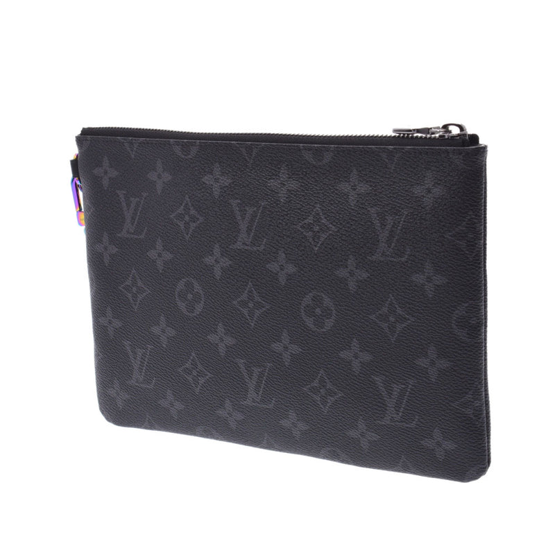 ルイヴィトンエクリプス フラグメント ipadケース 14145 黒/グレー メンズ ポーチ M64449 LOUIS VUITTON 中古 –  銀蔵オンライン