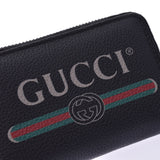 GUCCI Gucci GG print black 496319 unisex leather coin case A rank used Ginzo