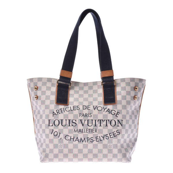 LOUIS VUITTON Ruiviton Damae Plansoleil, PM White N41280: Ladies and Tots, Punk, B, used silver razor.