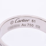 CARTIER love ring #61 No. 20.5 unisex K18WG ring/ring A rank used Ginzo