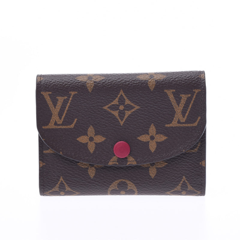 LOUIS VUITTON Louis Vuitton Monogram Porto Monerosari Fusha M41939 Women's Coin Case AB Rank Used Ginzo