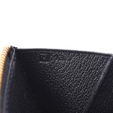 HERMES Hermes Bearn Classic Two-fold Long Wallet Black Gold Hardware □H Engraved (Around 2004) Unisex Lizard Long Wallet A Rank Used Ginzo