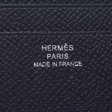 HERMES Hermes MC2 Euclid black D carved seal (about 2019) メンズヴォーエプソンカードケース new article silver storehouse