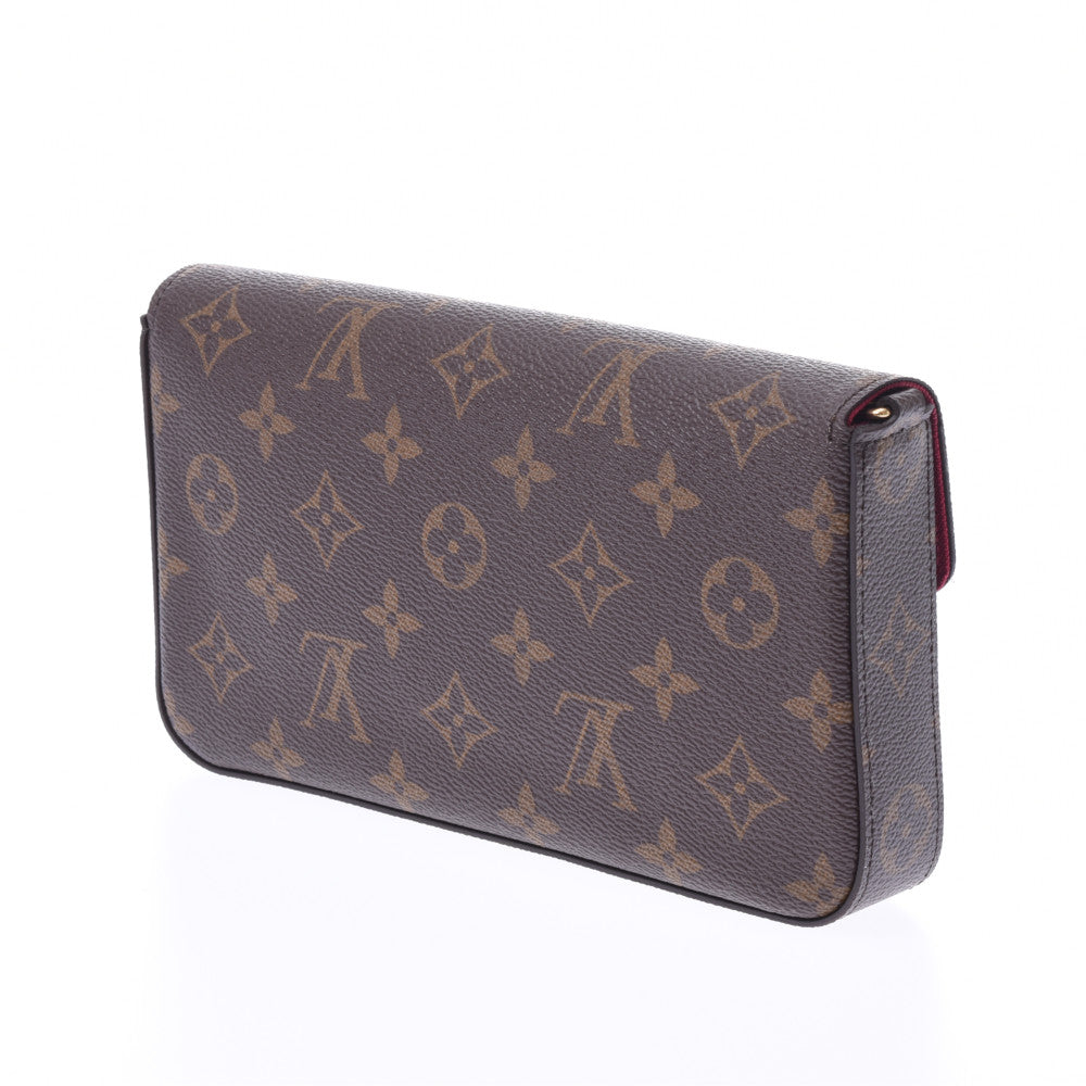 ルイヴィトンポシェットフェリシー ショルダーバッグ 14145 フューシャ レディース チェーンウォレット M61276 LOUIS VUITTON  – 銀蔵オンライン