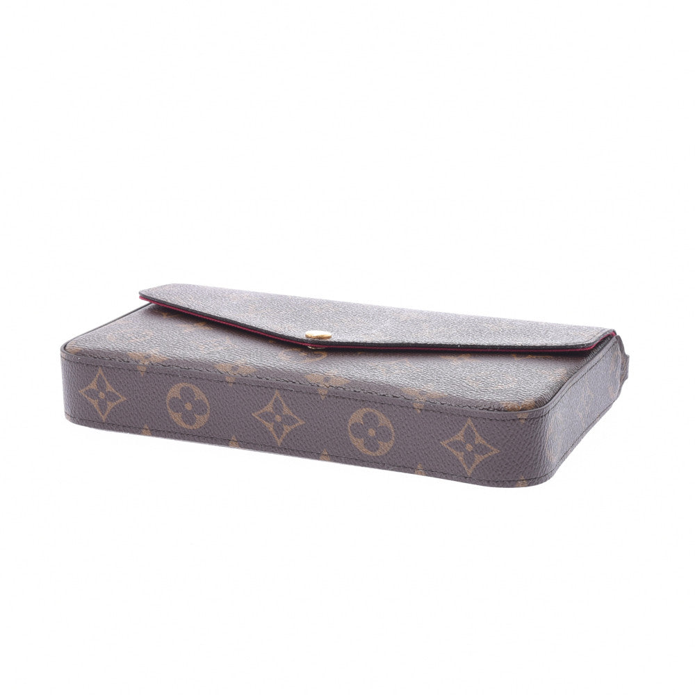 ルイヴィトンポシェットフェリシー ショルダーバッグ 14145 フューシャ レディース チェーンウォレット M61276 LOUIS VUITTON  – 銀蔵オンライン