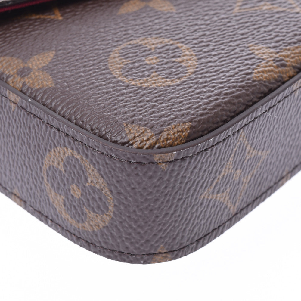 ルイヴィトンポシェットフェリシー ショルダーバッグ 14145 フューシャ レディース チェーンウォレット M61276 LOUIS VUITTON  – 銀蔵オンライン