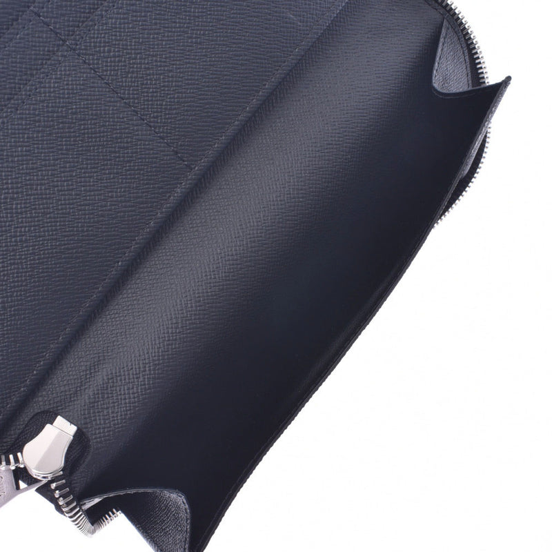 LOUIS VUITTON ルイヴィトングラフィットジッピーウォレットヴェルティカル black / gray N63095 men long wallet-free silver storehouse