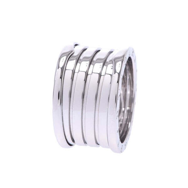 BVLGARI Bvlgari B-ZERO Ring #58 Size L 16.5 Unisex K18WG Ring Ring A Rank Used Ginzo
