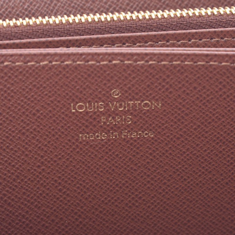 LOUIS VUITTON Louis Vuitton monogram zippy wallet Brown M42616 long unisex wallet unused silver