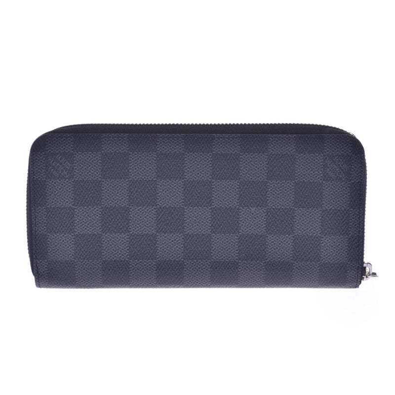 ルイヴィトングラフィット ジッピーウォレットヴェルティカル 14137 黒/グレー メンズ 長財布 N63095 LOUIS VUITTON –  銀蔵オンライン