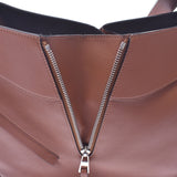 LOEWE Haemock Small Brown Ladies Leather 2WAY Bag A Rank Used Ginzo