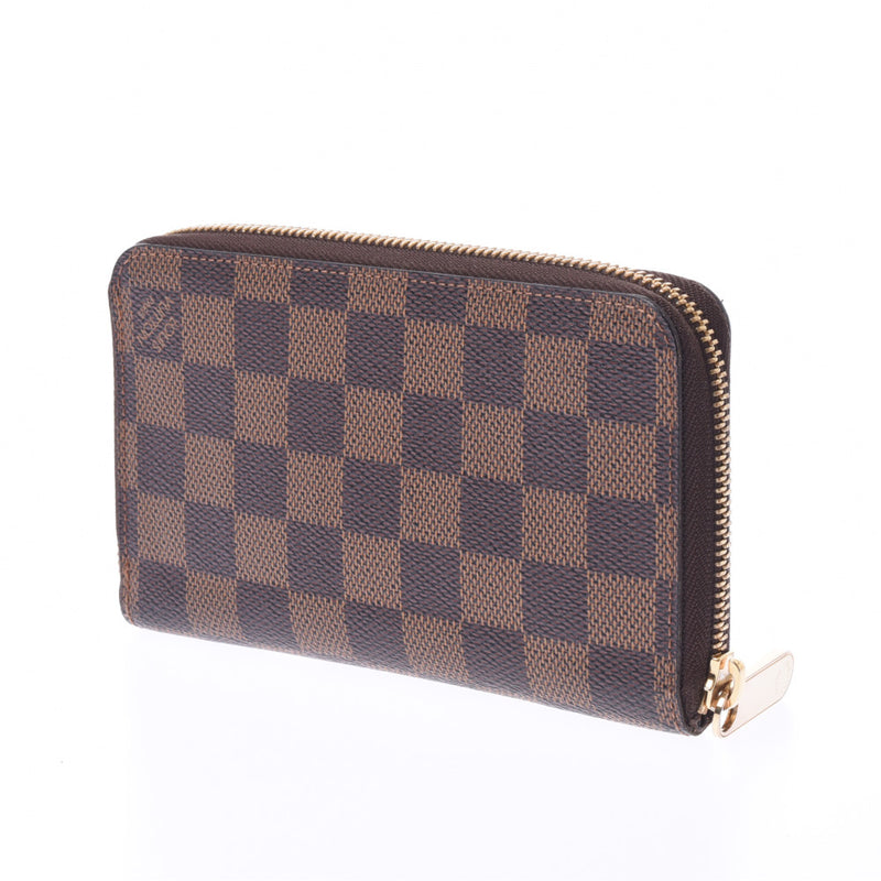 Louis Vuitton Damier compact Wallet Brown n60028 Unisex folded wallet B