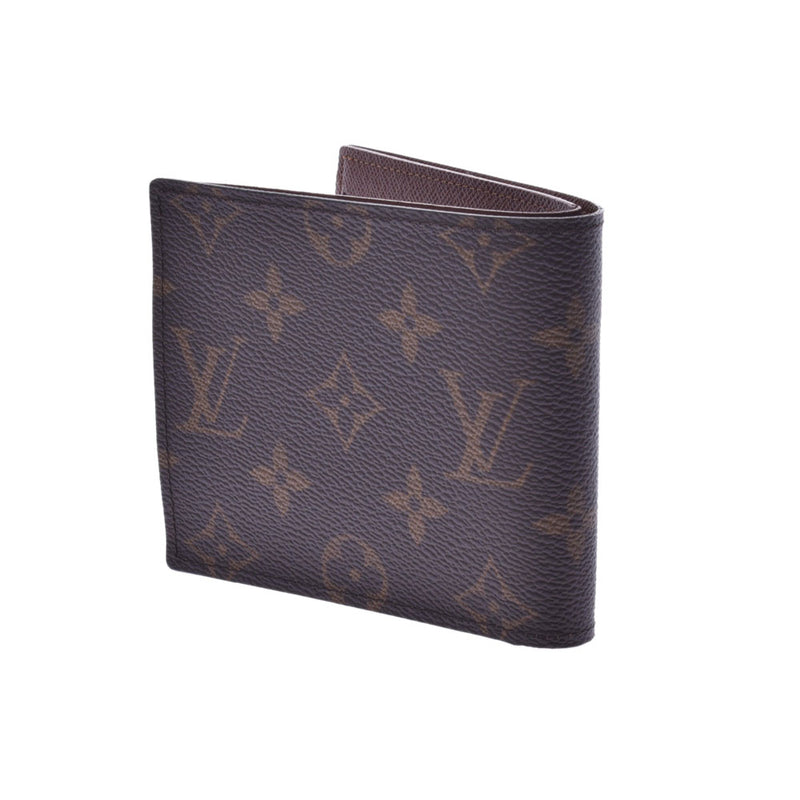 Louis Vuitton Bi-Fold Wallet Monogram Portofeuil Marco NM M62288 Brown  Men's